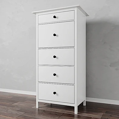 Комод IKEA Хемнэс c 5 ящиками HEMNES
