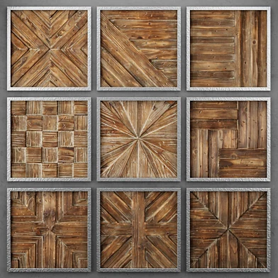 Деревянные панели от Uttermost
