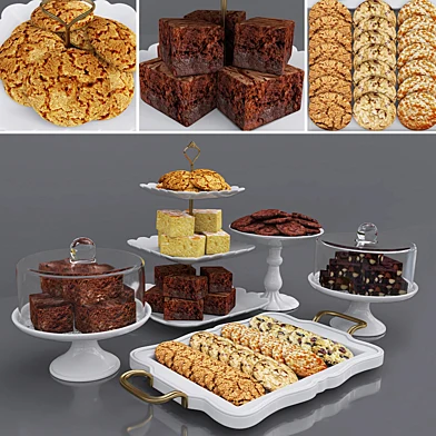 Cake bars & cookies