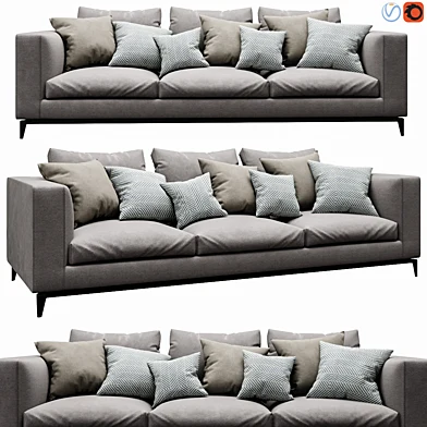 Minotti Andersen 3 Seater