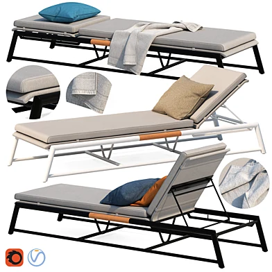 Globewest Antigue Sunbed