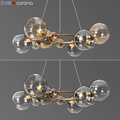 Bubbles 9 Light Chandelier