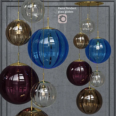 Подвесной светильник Hector Finch Paola Palantir Pendant 6 Bubble