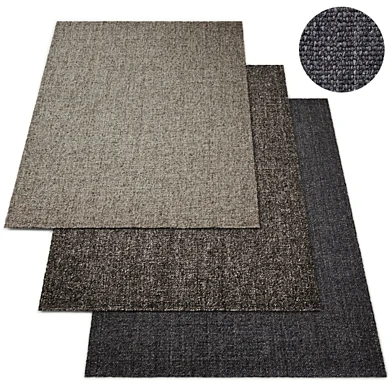 Harris Chunky Basket Weave Rug RH Collection