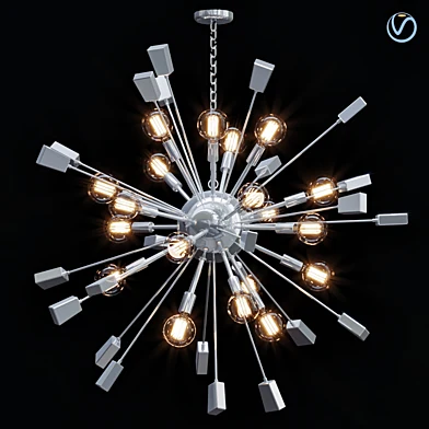Loft Industrial Sputnik Chandelier