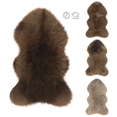 Pelt Rug Brown 4