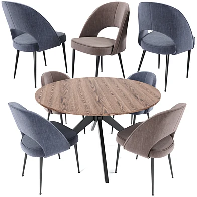 Saarinen Dining Chair And Table