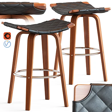 George Oliver Beaird Bar Stool