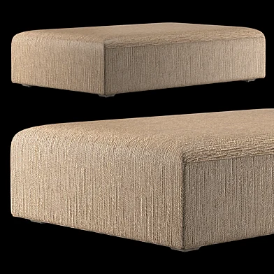 MARISOL SEAGRASS RECTANGULAR COFFEE OTTOMAN