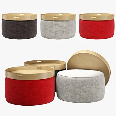 Irafox design ottoman
