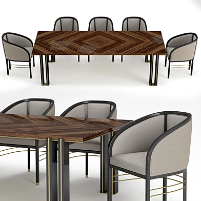 FRATO MASCATE Armchair KALMAR Table