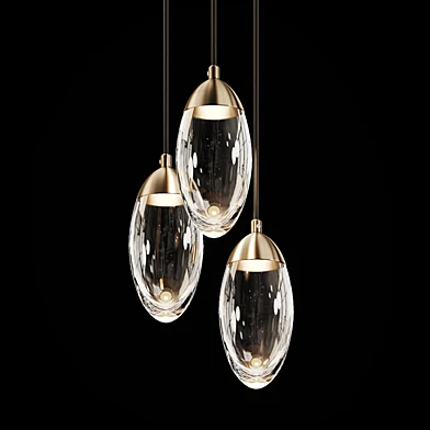 Glass LED Pendant Light FIERA