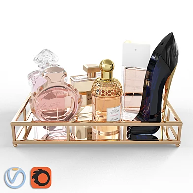 Perfume Collection With Tray 1