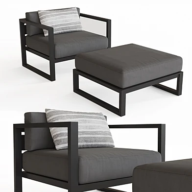 AEGEAN ALUMINUM CLASSIC LOUNGE CHAIR