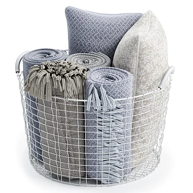 METAL BASKET DECOR 05