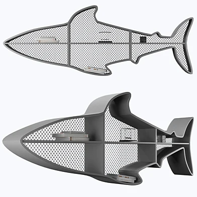 Pottery barn shark shelf