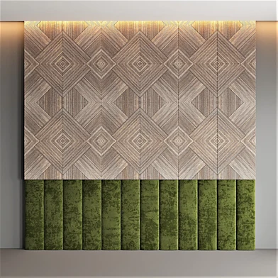 Noa Almond Olive Velvet