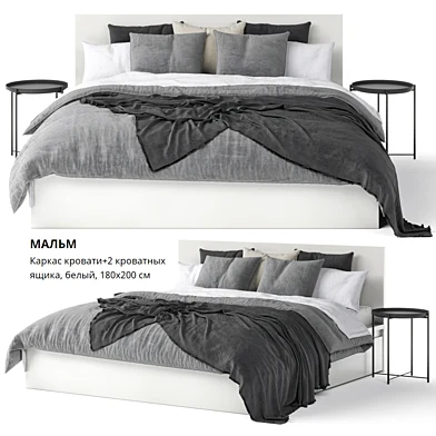 Кровать IKEA МАЛЬМ