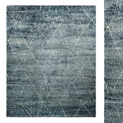 Riah Moroccan Hand-Knotted Wool Shag Rug Restoration Hardware