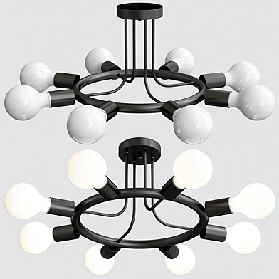 Arte Lamp Highgarden A6063PL-8BK
