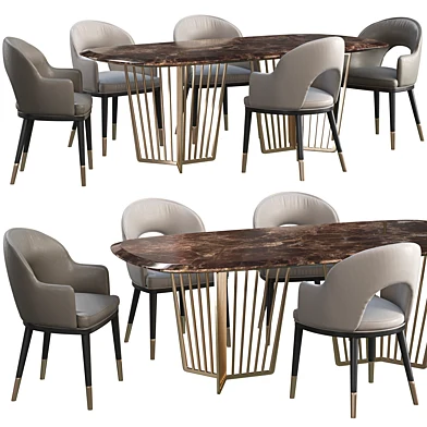 Dinning table Wooddi Alfieri+chair Wooddi Toledo
