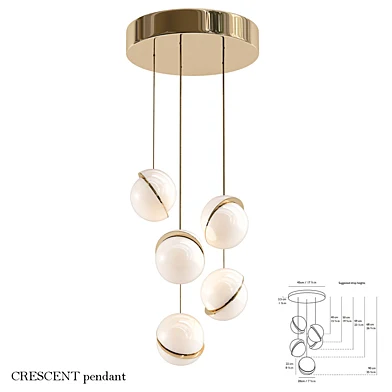 CRESCENT pendant