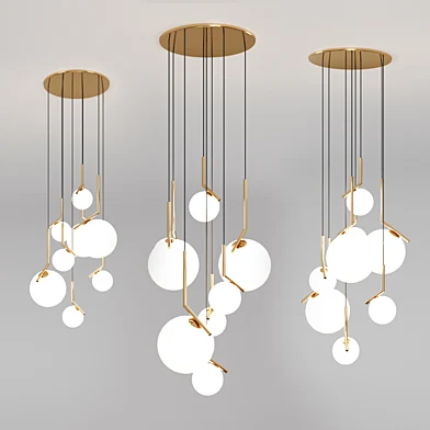 Chandeliers IC and G&C Bolle