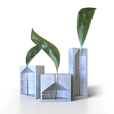 Ghost Flower Pots by Studio Iludi