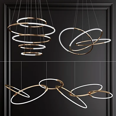 Modern circular Chandelier
