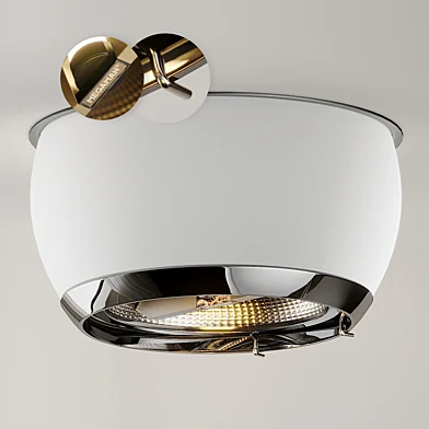 BOLSTER Semi-inset Spotlight by Modular Lighting Instruments