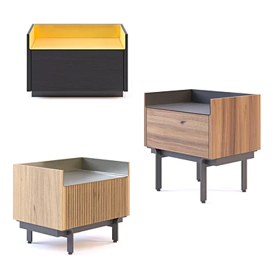 Punt Stockholm - Bedside table Slim STH151 STH153