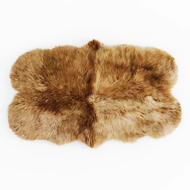 Animal Skin Sheepskin Rug