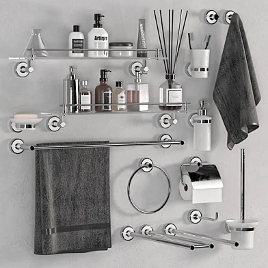 Calipso bathroom accessories by IDDIS