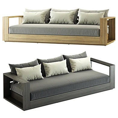 Harbour / Hayman Teak 3 Seat Sofa