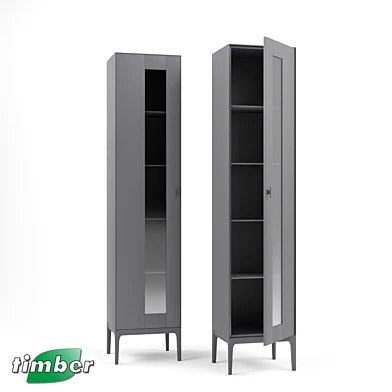 OM Шкаф-витрина “МОДЕНА”. Т- 601. Timber-mebel