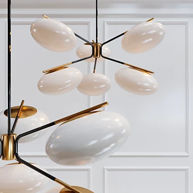 Champignon 6-Light Chandelier