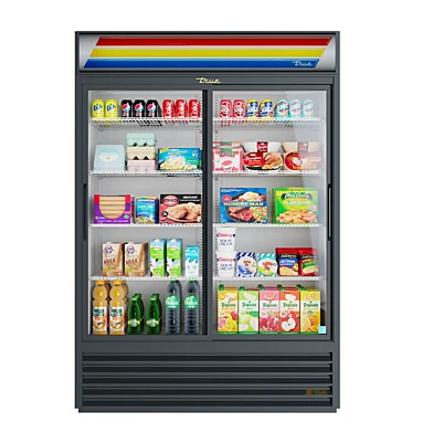 True®GDM-47-LD Glass Door Marchendiser