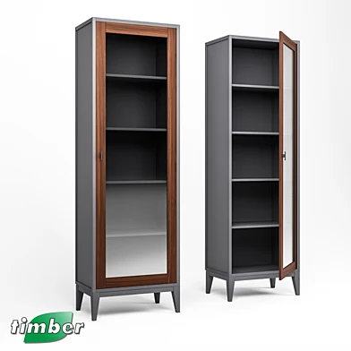 OM Шкаф-витрина “Тоскана” Т-902. Timber-mebel