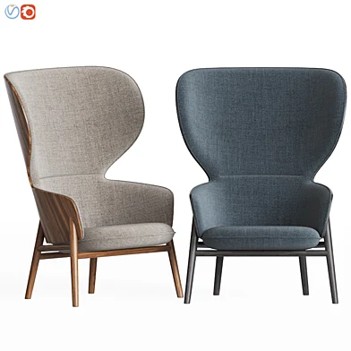 Hygge High Back Rocking Chair