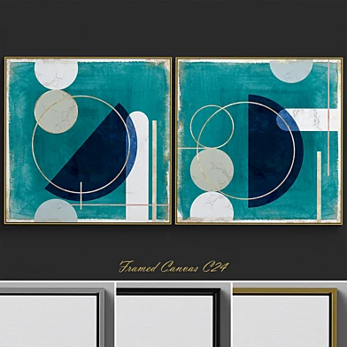 Framed Canvas C-24