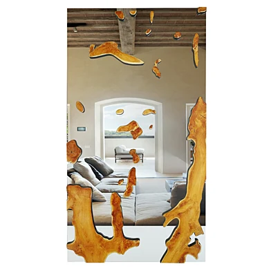 Teak Root Mirror