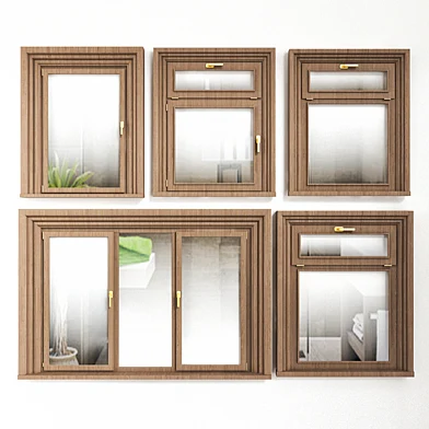 Wooden Window №30