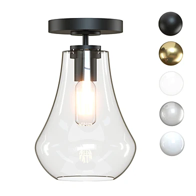Crate&Barrel Arren Teardrop Mount Light