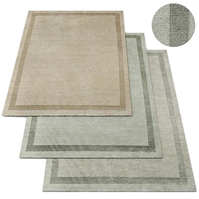 Palermo Border Hand-Knotted Silk Rug Collection Restoration Hardware
