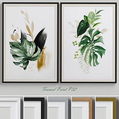 Framed Print P-32