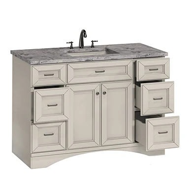Modena Vanity Комод с умывальником