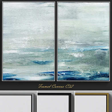 Framed Canvas C-32