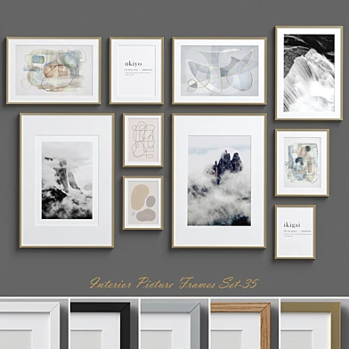 Interior Picture Frames Set-35