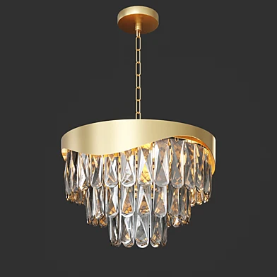 Люстра Veneto Luce 8668A/6A BRS CP+CL