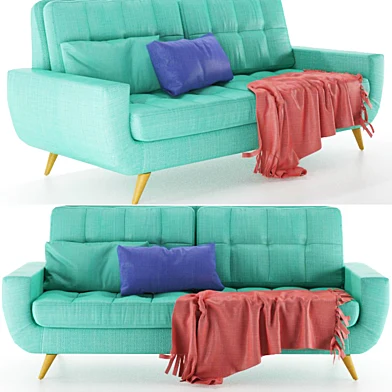 home elegance fabric sofa,teal